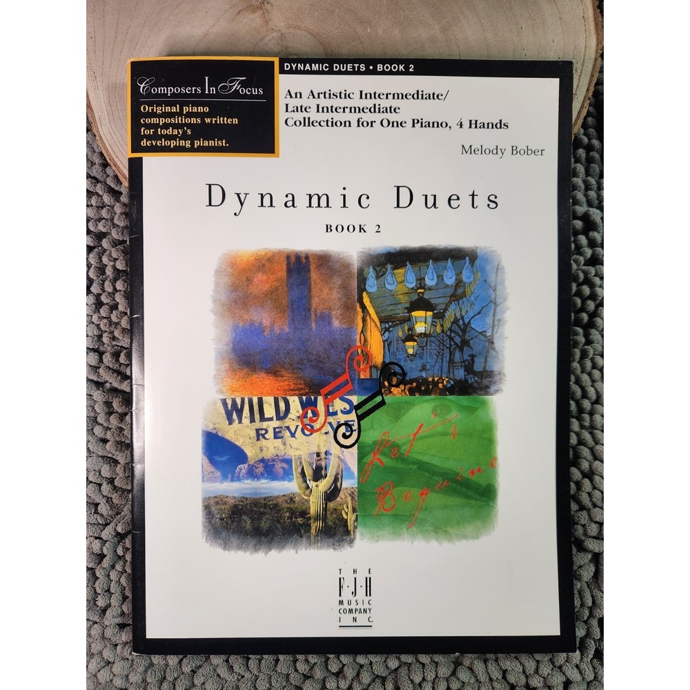 Melody  Bober DYNAMIC DUETS BOOK 2 Orig Piano Compositions FJH Music Co 2001